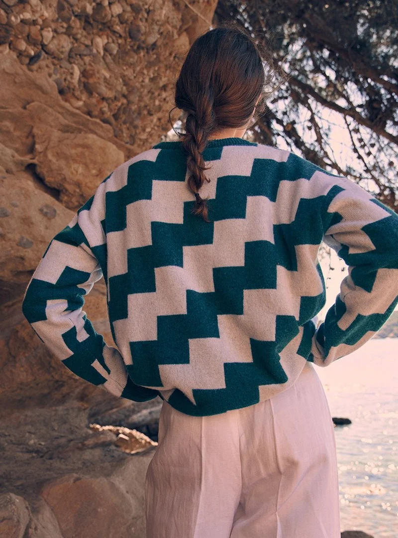 Pull laine mérinos et cachemire Angèle