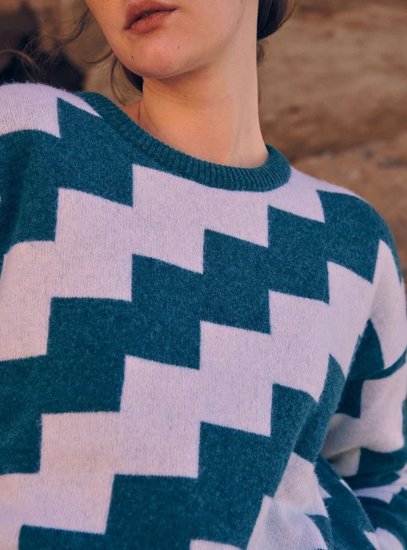 Pull laine mérinos et cachemire Angèle