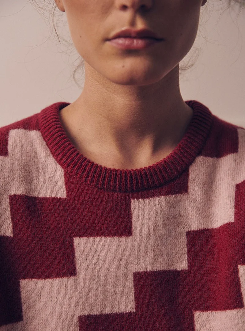 Pull laine mérinos et cachemire Angèle