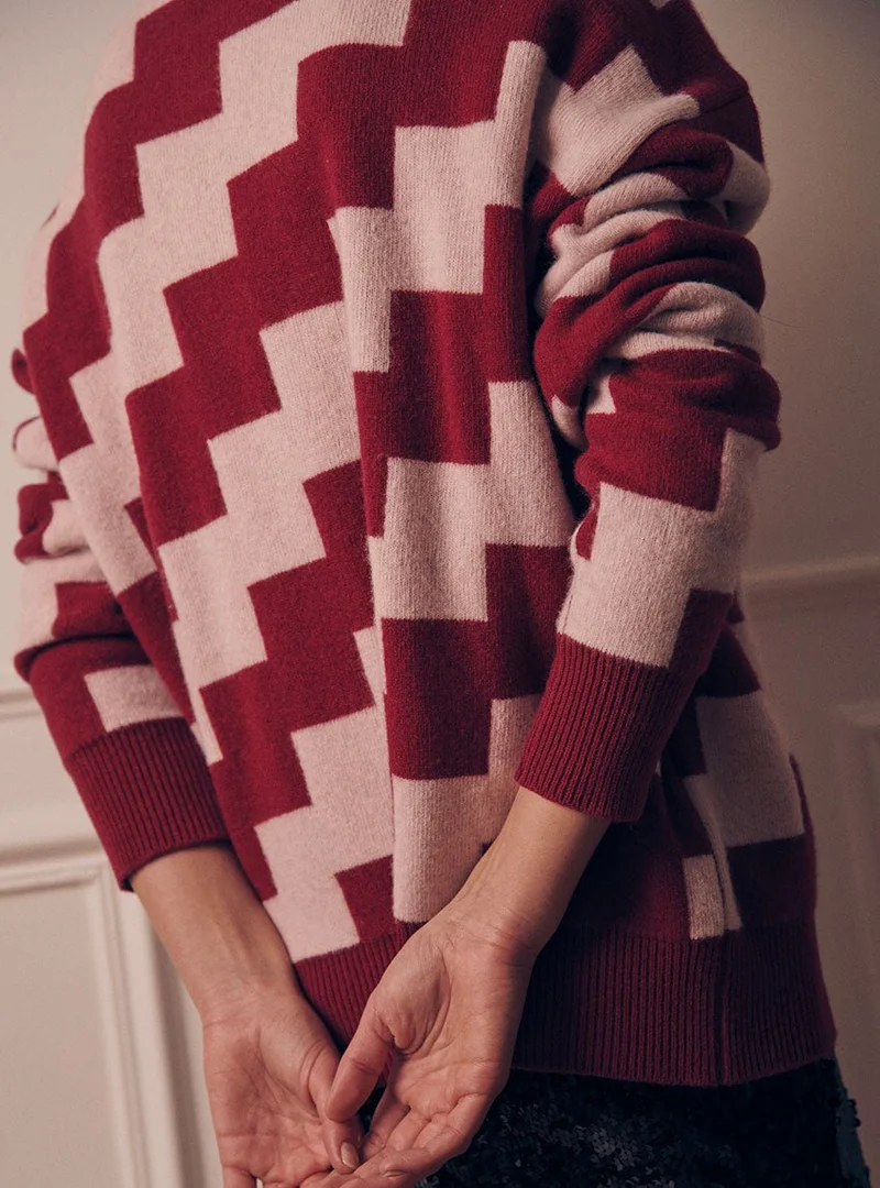 Pull laine mérinos et cachemire Angèle