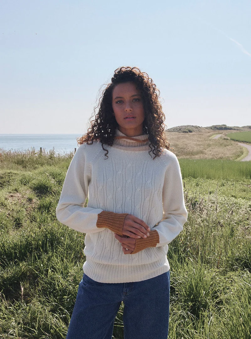 Pull col roulé Anna