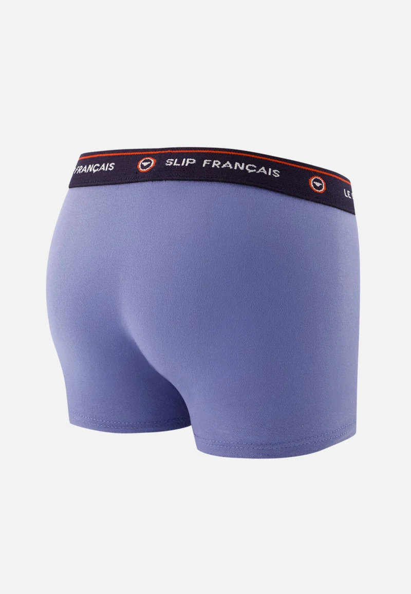 Boxer enfant bleu jean en coton - Petit Joseph Bleu Jean