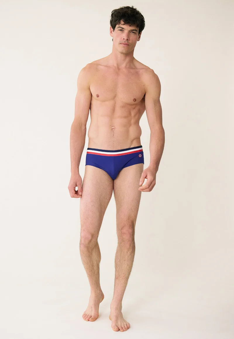 Slip de bain indigo - Tempête Indigo