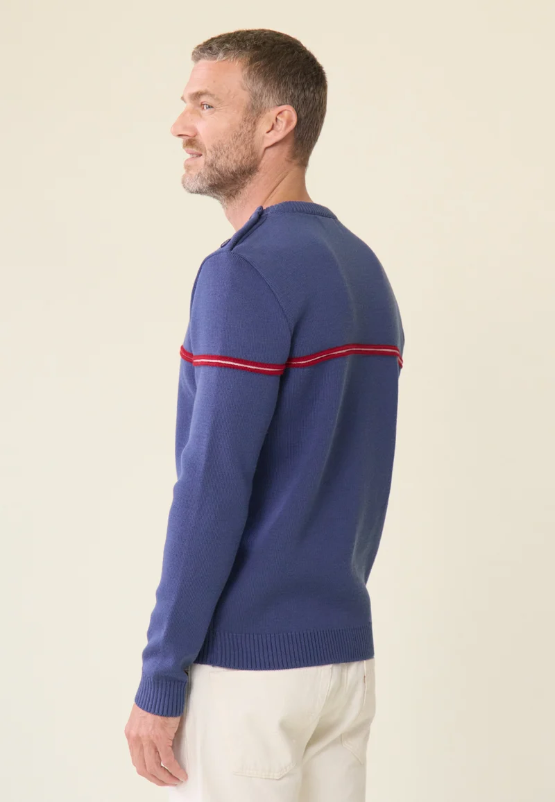 Pull Homme - Francois Bleu Marine Noël