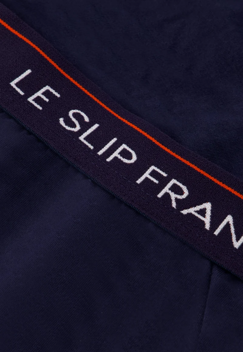 Lot de 10 boxers bleu marine en coton - Boxers Marine