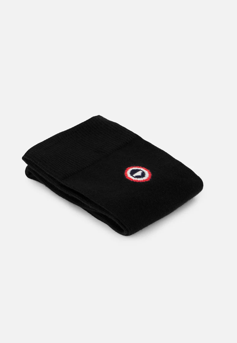 Chaussettes mi-hautes unies noir - Robuste Noir