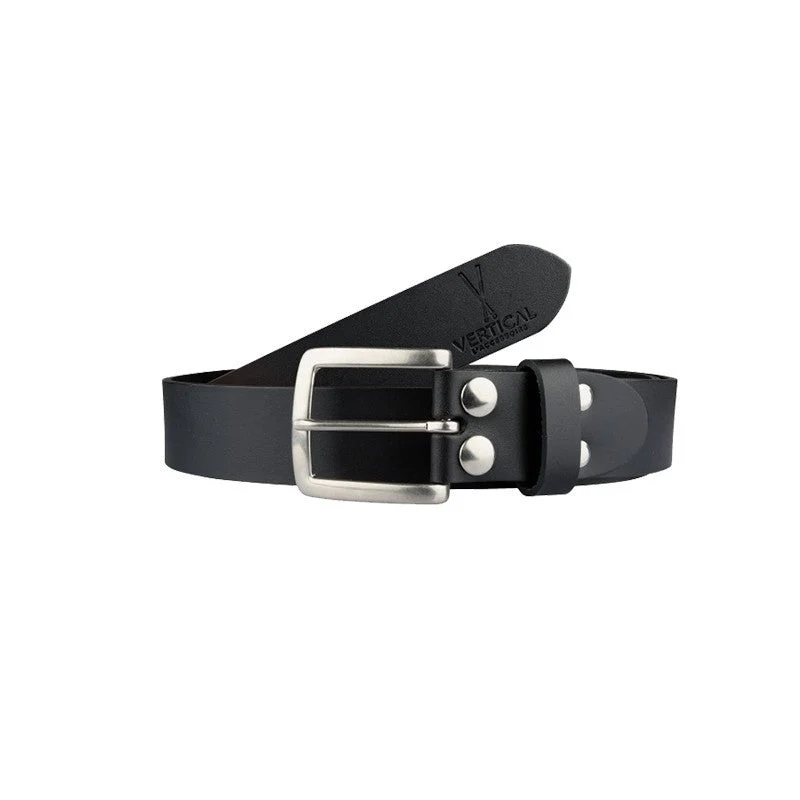 Ceinture cuir noire Homme