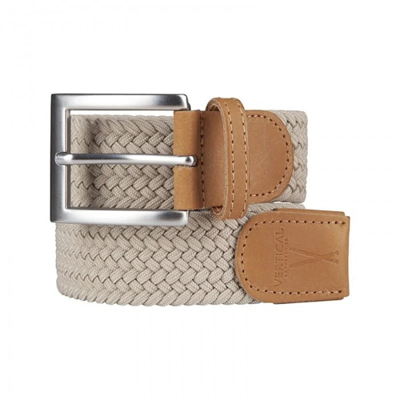 Ceinture tressée - Beige