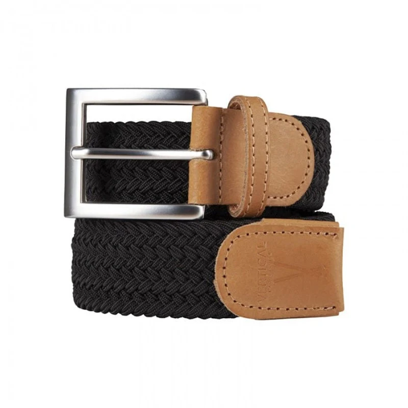 Ceinture noir - Tressée