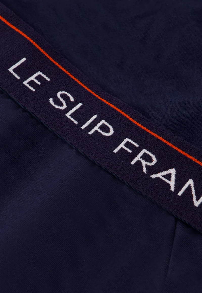 Lot de 3 boxers en coton - Boxers Marine Bleu Jean Noir