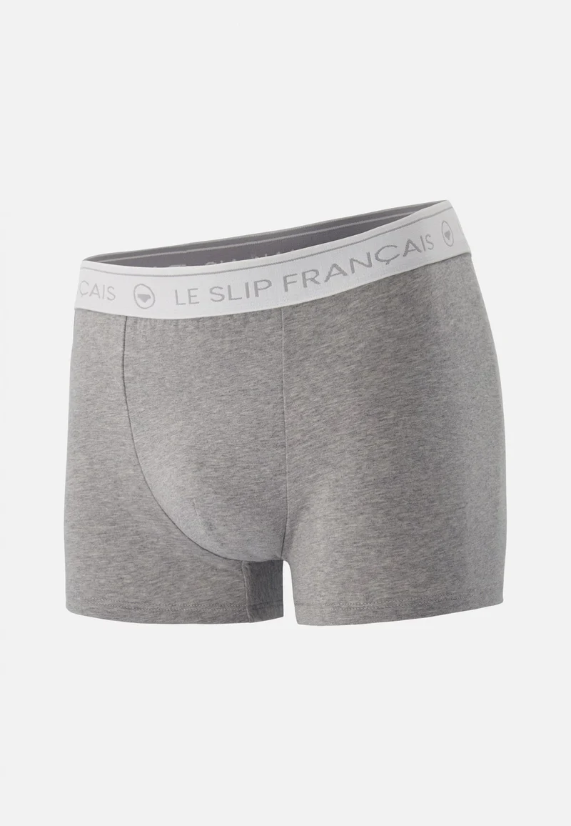 Boxer gris en coton - Redoutable Gris Chiné