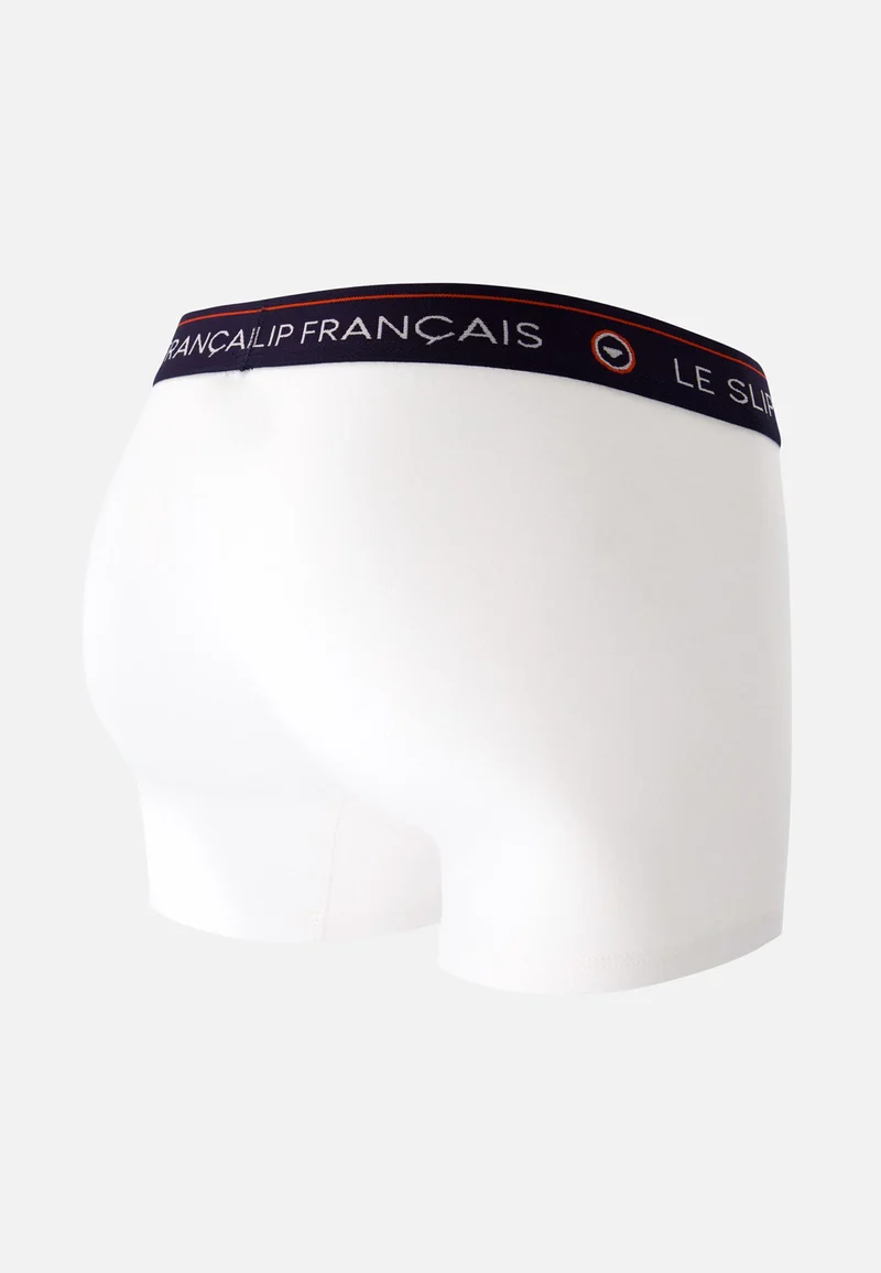 Boxer blanc en coton - Redoutable Blanc
