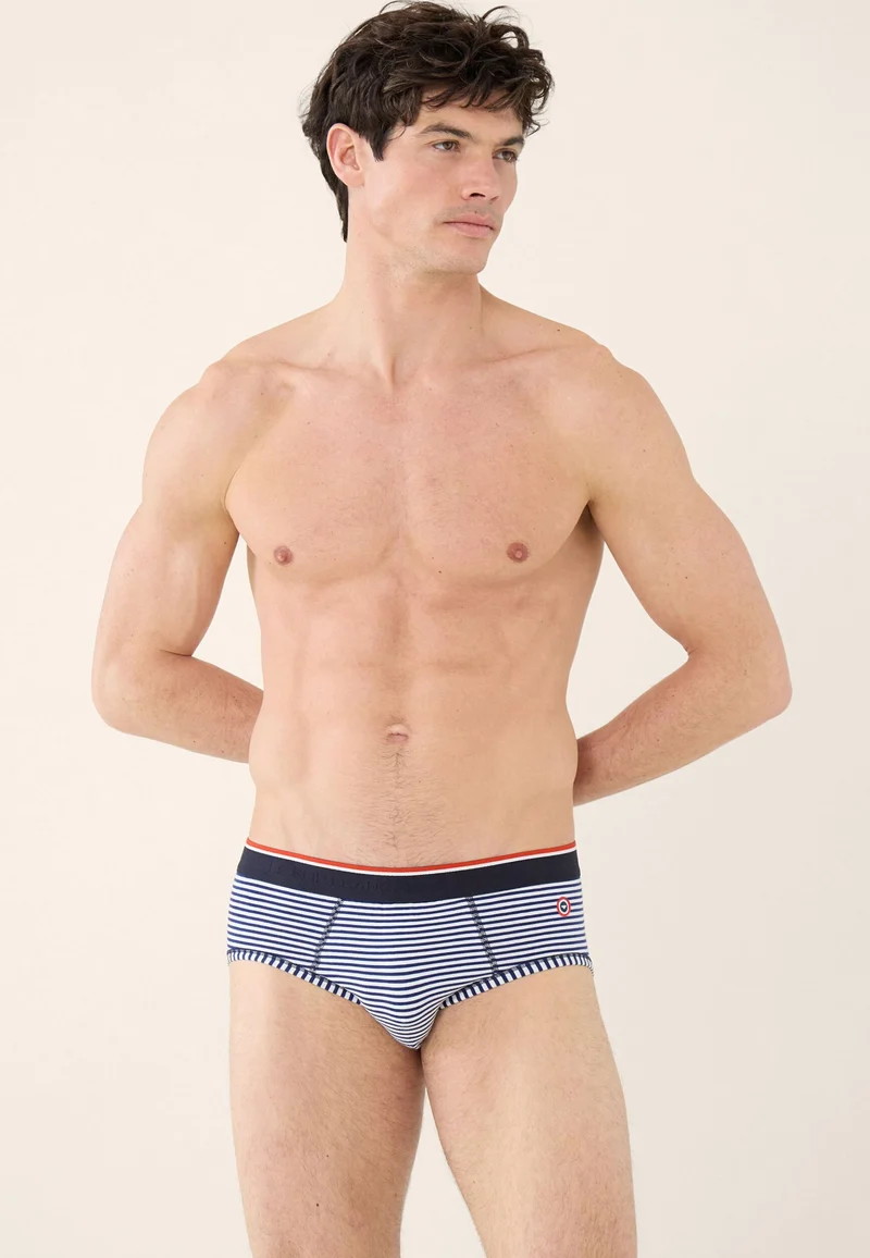 Slip marinière bleu en coton - Terrible Mariniere Bleu