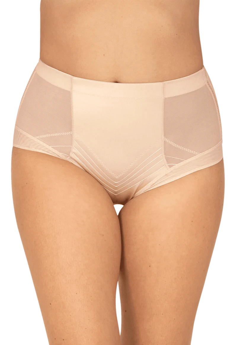 Culotte Haute Body Galbe Elégance - Nude / nacre