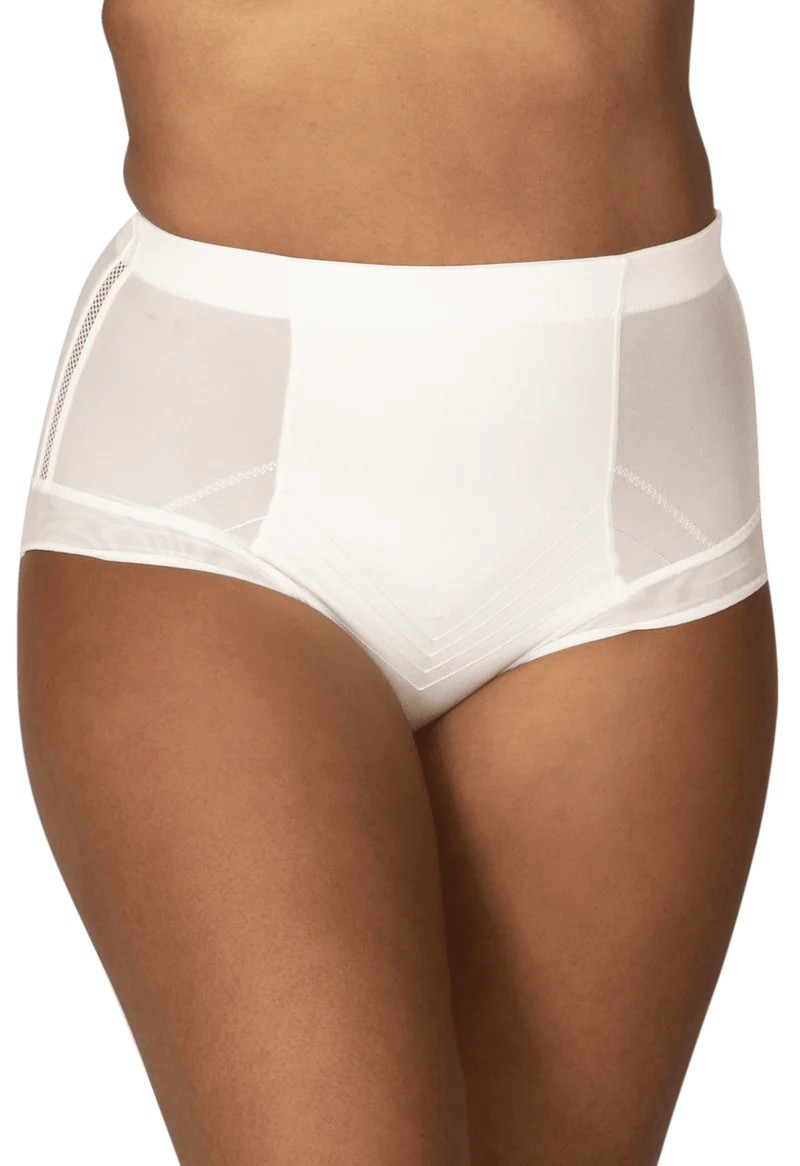 Culotte Haute Body Galbe Elégance - Blanc nacre