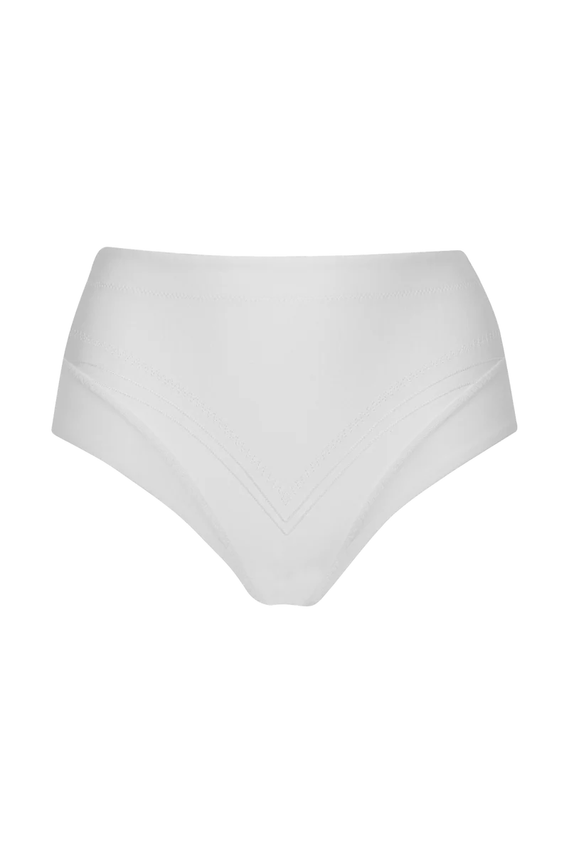 Culotte Body Galbe Elégance - Blanc nacre