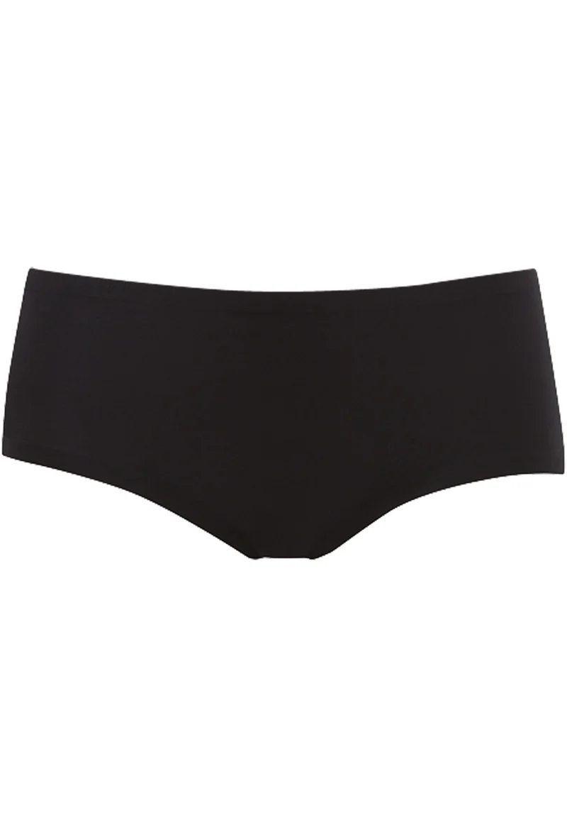 Shorty en microfibre Invisible - Noir