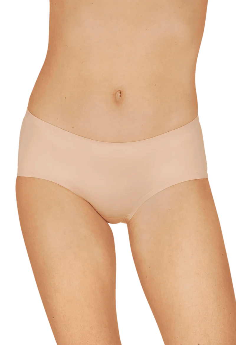 Shorty en microfibre Invisible - Nude