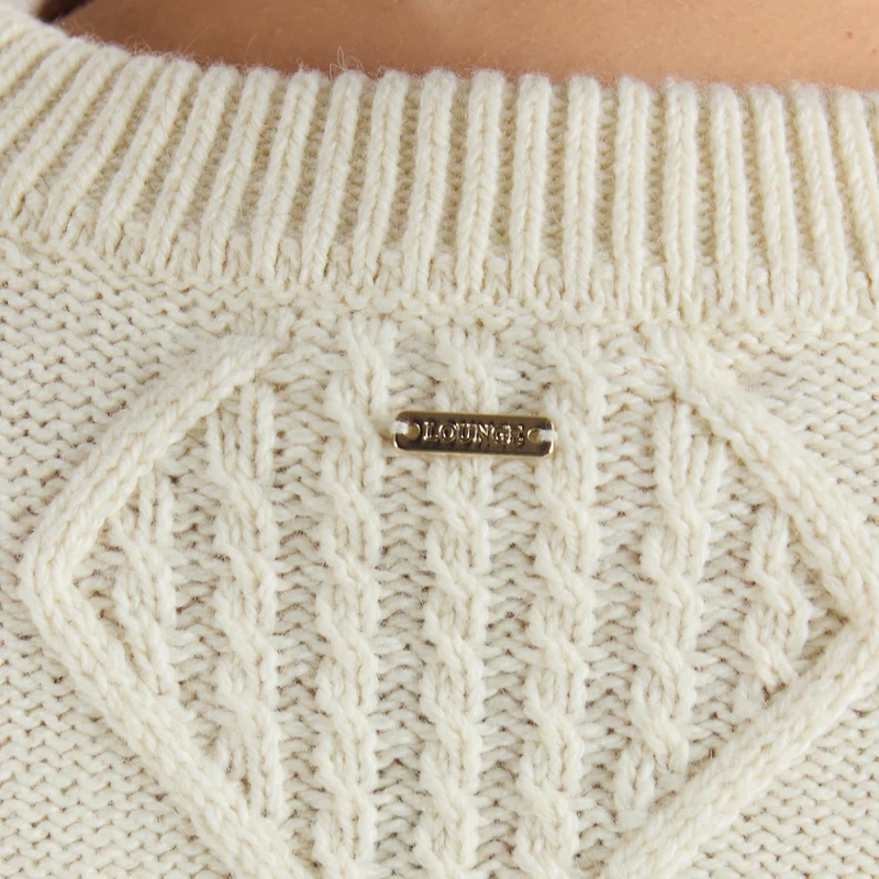 Pull Torsadé - Crème