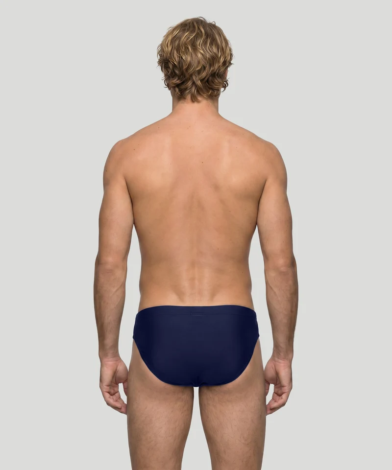 Slim Swim Briefs: Navy