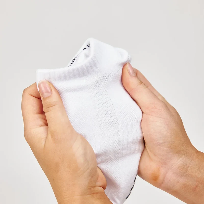 Pilates Socken knöchellang | Weiß