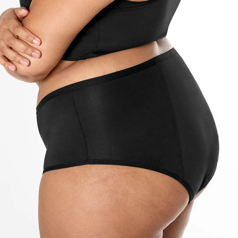 SNOCKS x femtis Period Panty - JULE Highwaist Ultra | Schwarz