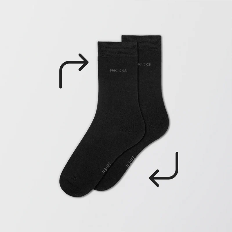 Business Socken | Schwarz