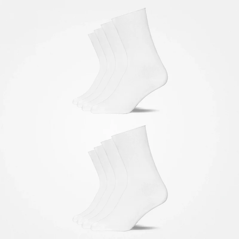 Klassische Damen Socken | Weiß