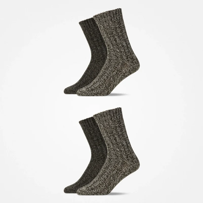 Norweger Socken | Mix (Olive)