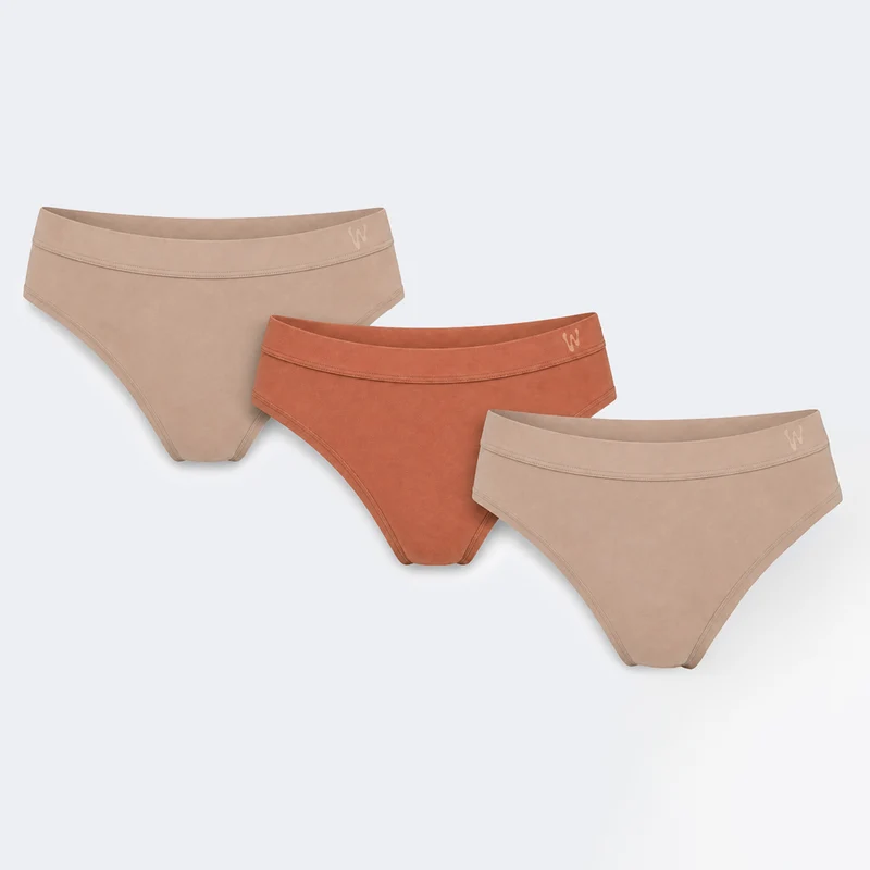 Bikini Luxe Natural 3-Pack