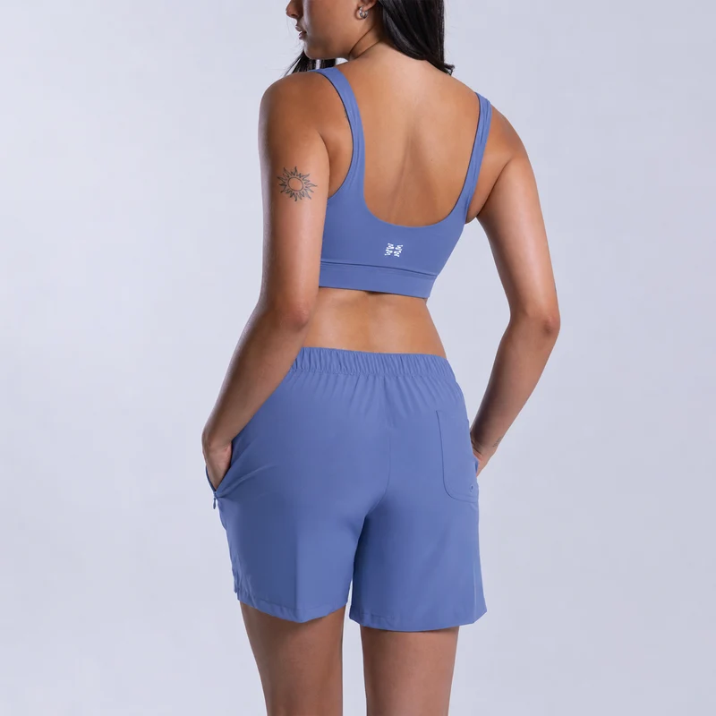 Swim Set Trunk Boss Steel Blue