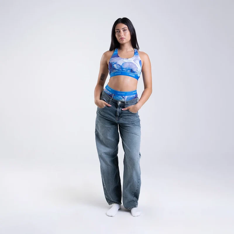 Baller High Waisted Ultramarine