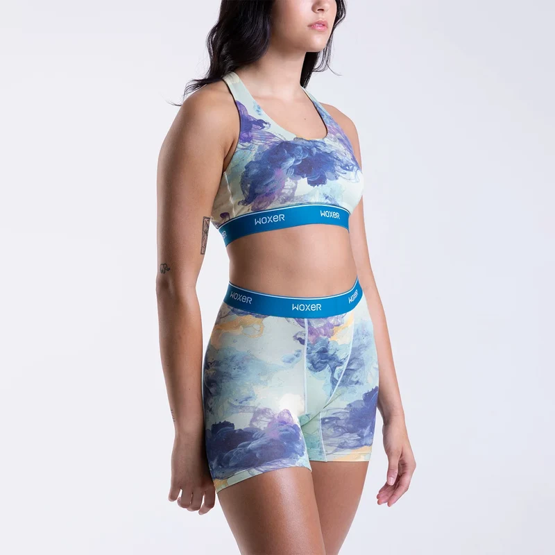 Baller High Waisted Tidal Bloom