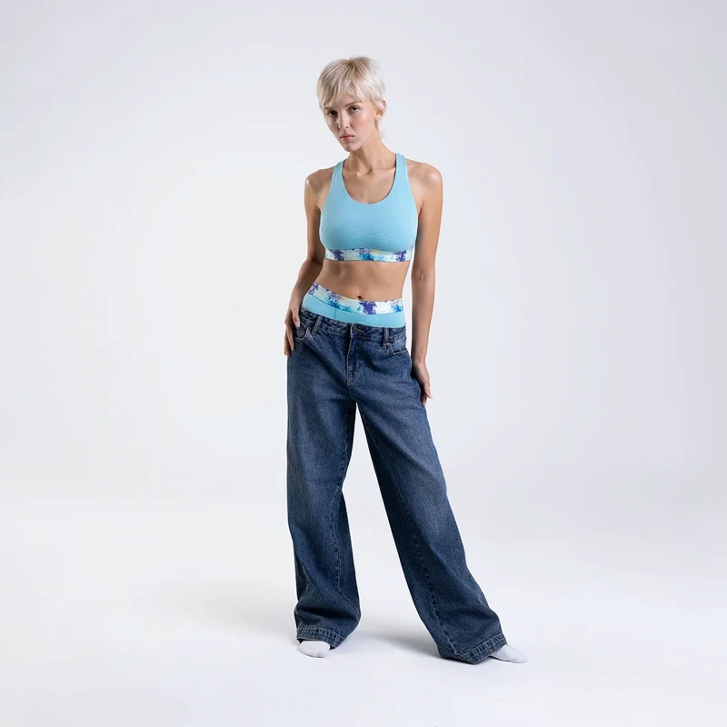 Baller High Waisted Tealcore