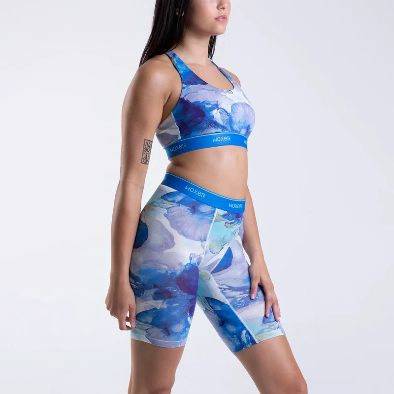 Biker High Waisted Ultramarine