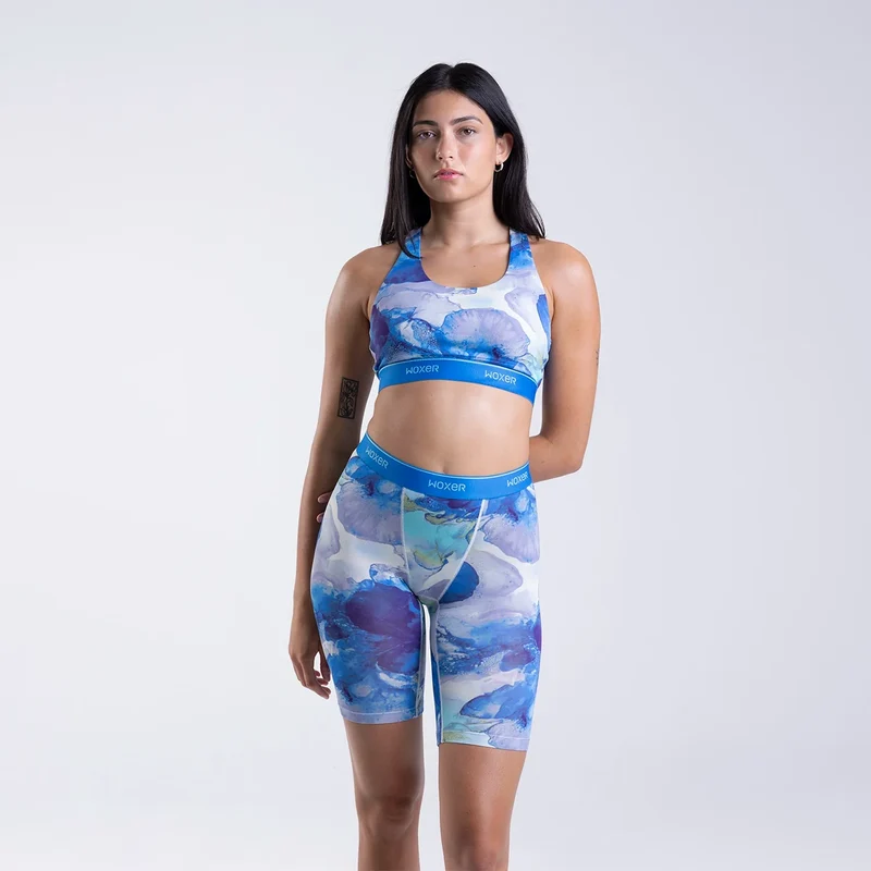 Biker High Waisted Ultramarine