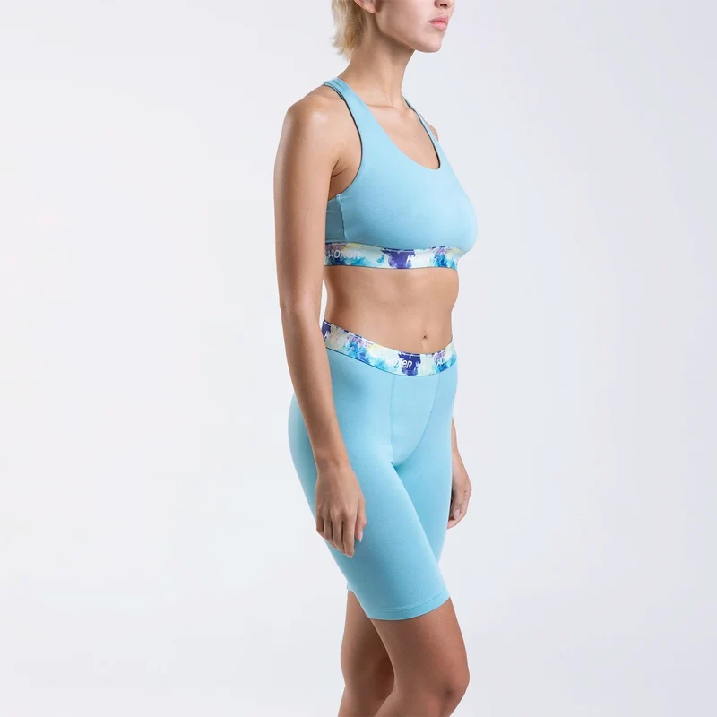 Biker High Waisted Tealcore
