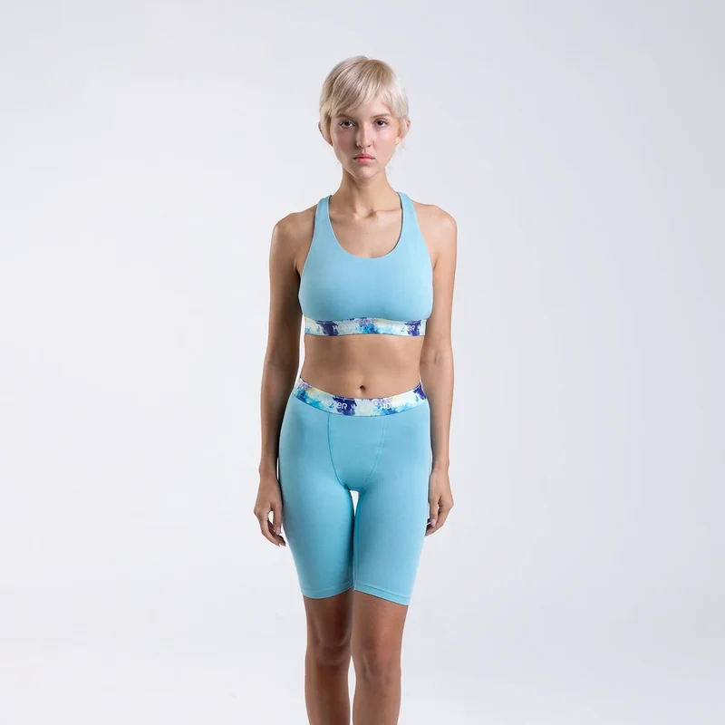 Biker High Waisted Tealcore