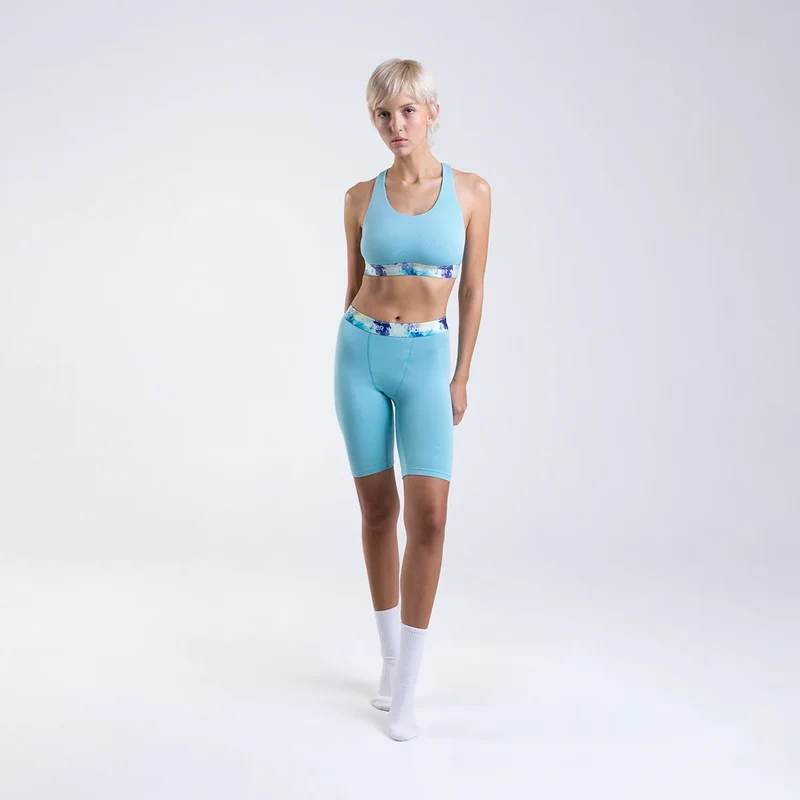 Biker High Waisted Tealcore