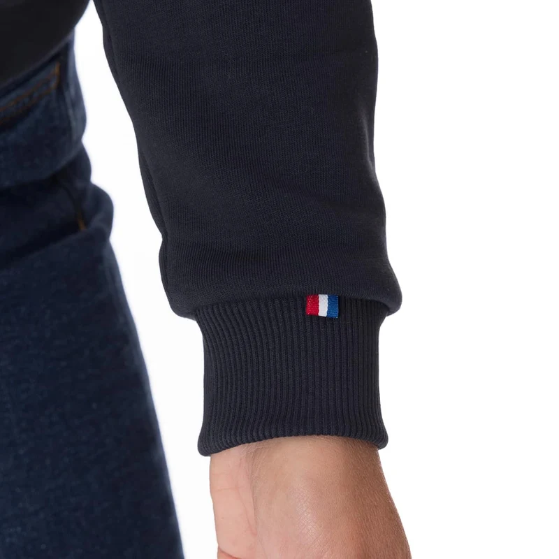 Sweat imprimé en coton bio et col rond