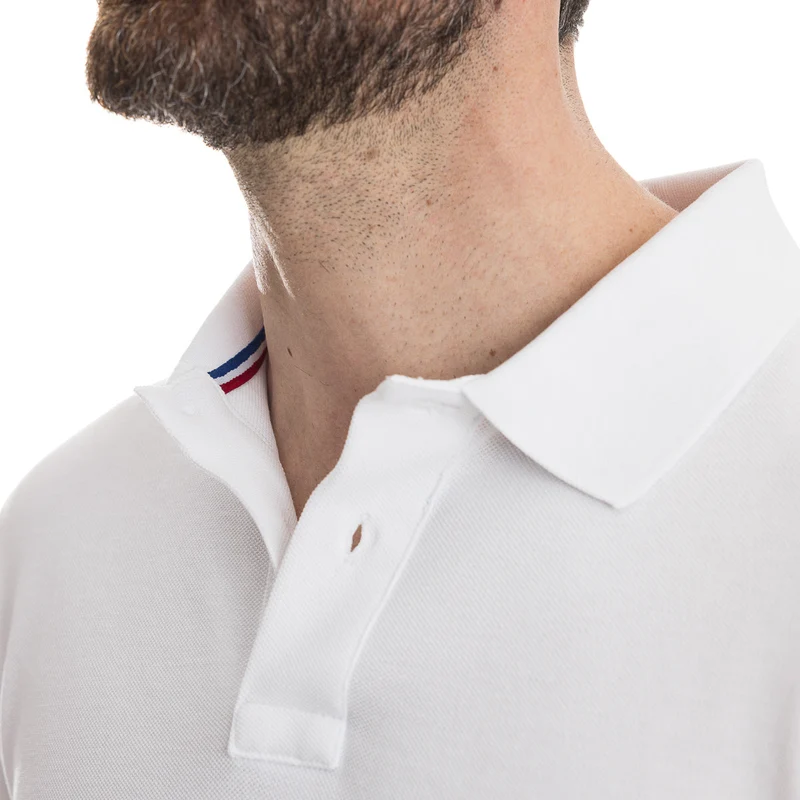 Polo blanc Made In France