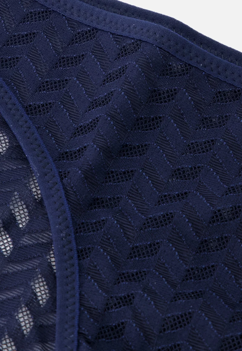 Culotte bleu marine en dentelle - Zita Marine