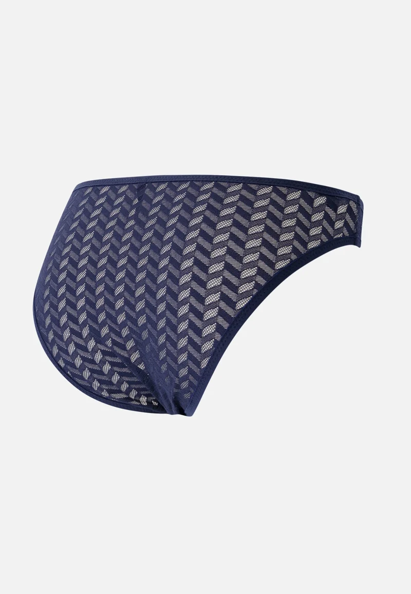 Culotte bleu marine en dentelle - Zita Marine