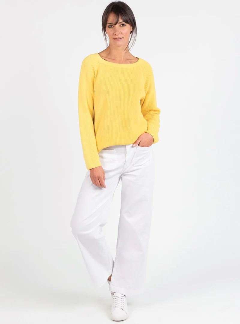 Pantalon femme 7/8ème blanc