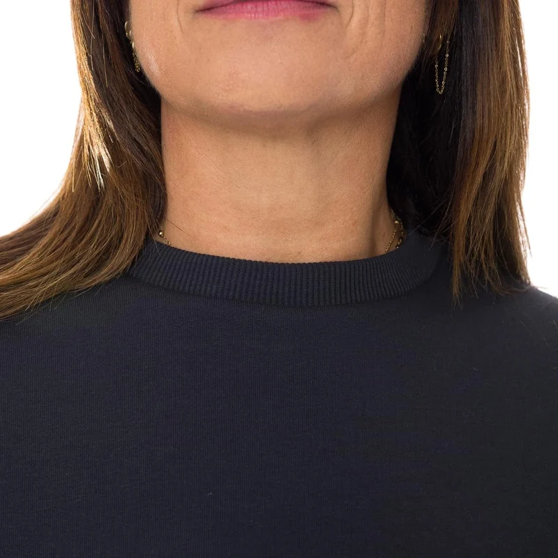 Sweat Femme sans capuche - Bleu marine