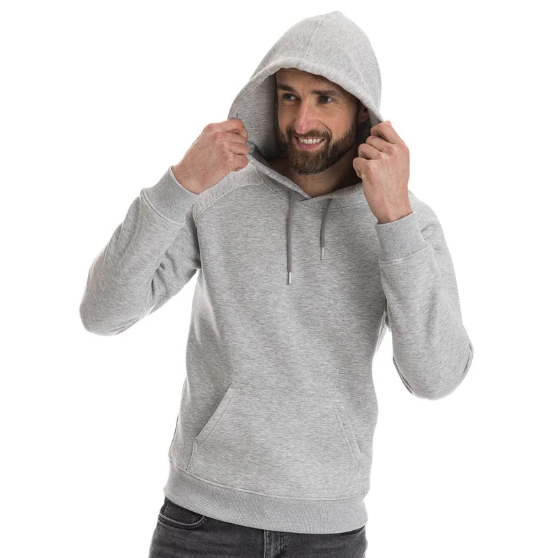 Sweat à capuche homme - Gris