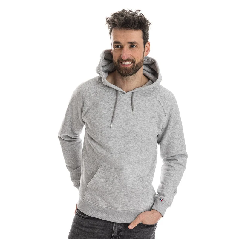 Sweat à capuche homme - Gris