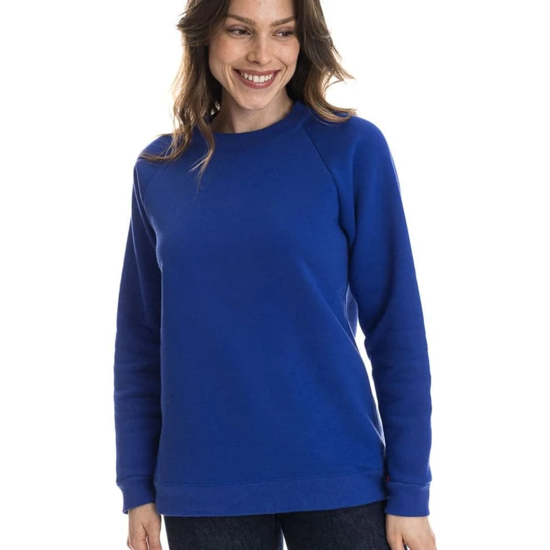 Sweat bleu électrique