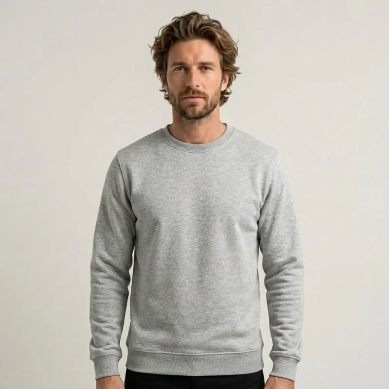 Sweat homme sans capuche
