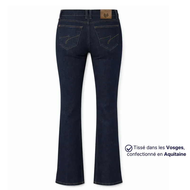 Jean Bootcut Femme | Coupe Flare Denim Coton Bio